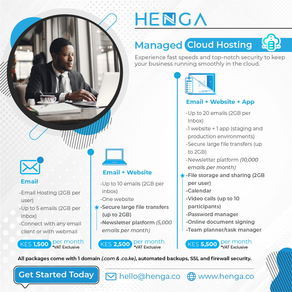 Henga hosting pricing for next year (2025)